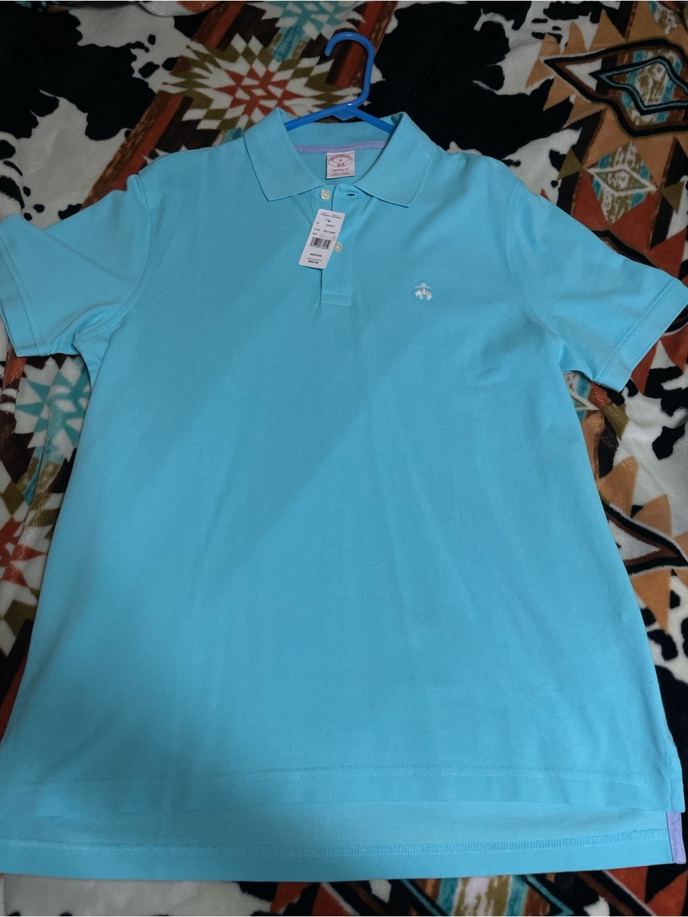 Brooks Brothers Polo Shirt in Light Blue